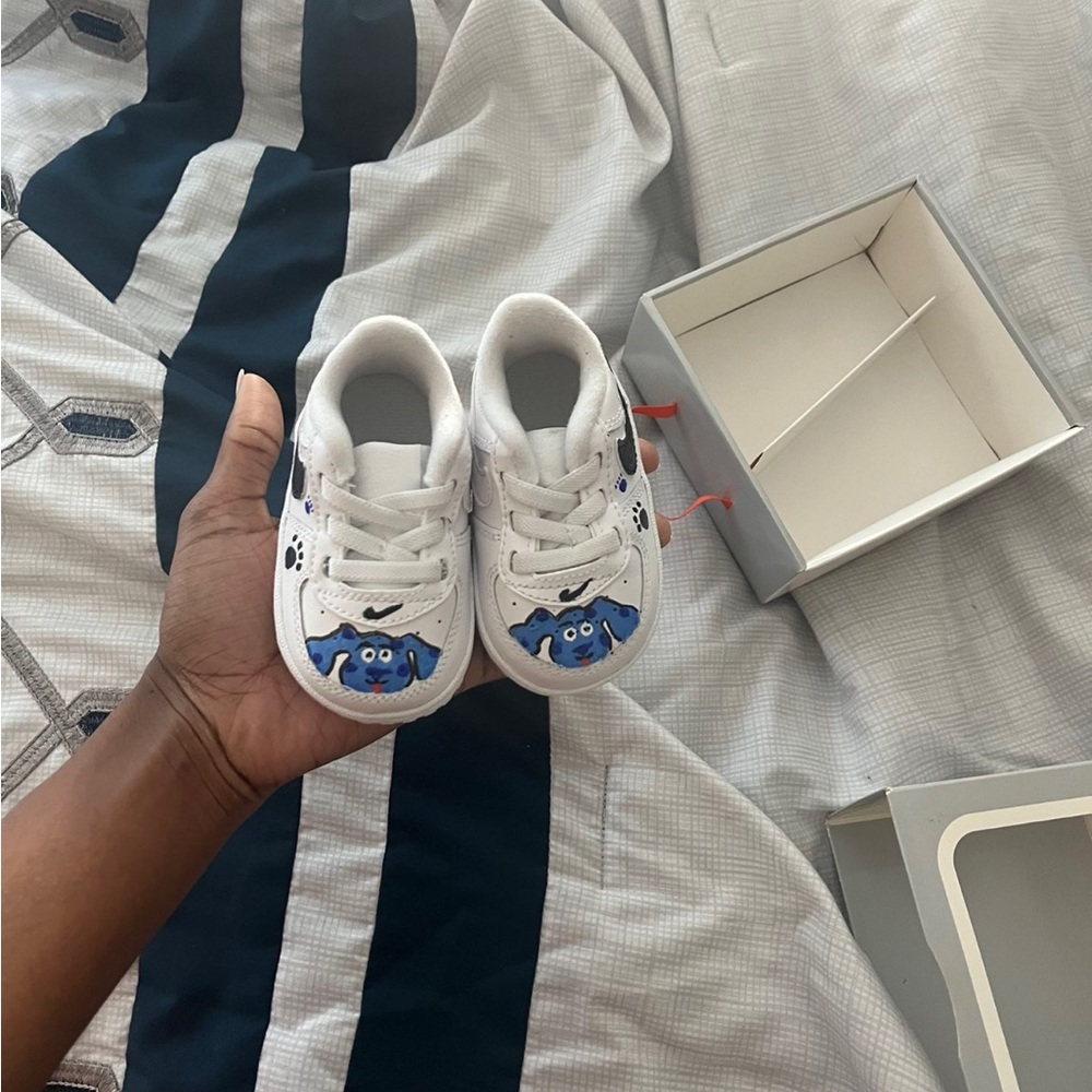 BluesClues Custom Air Force 1s